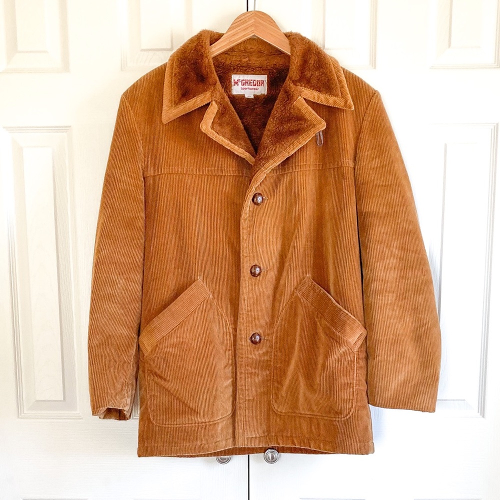 Vintage Corduroy Oversized Coat